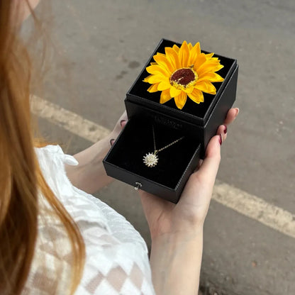 Collar Girasol Giratorio + CAJA GIRASOL