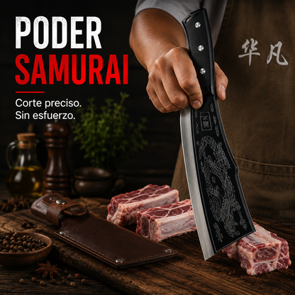 🔪CutSamurai Pro™ Cuchillo Japonés de Filo Extremo 🥩✨