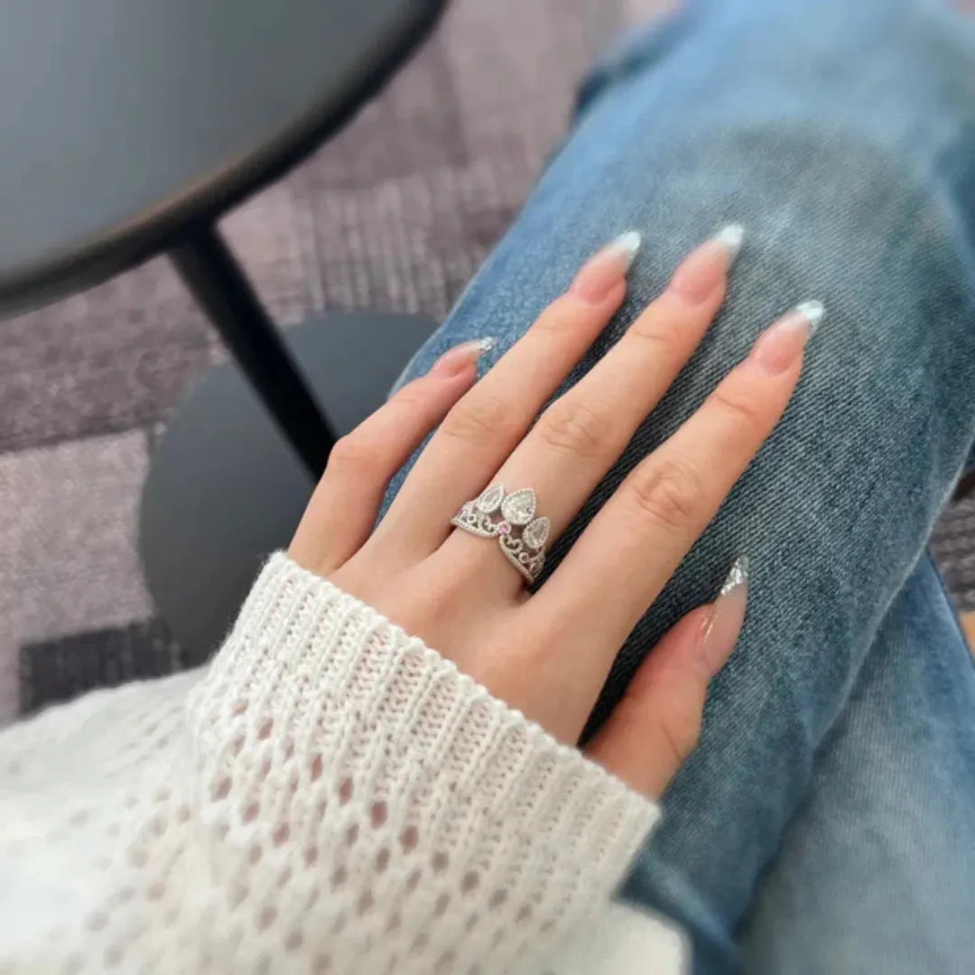 Anillo Princesa Rapunzel +CAJA+TARJETA