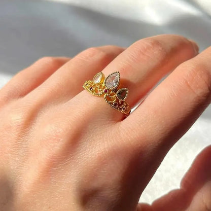 Anillo Princesa Rapunzel +CAJA+TARJETA