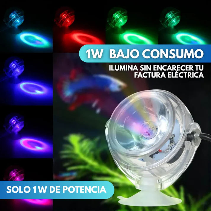 AquaMood™ Foco LED RGB sumergible para acuarios