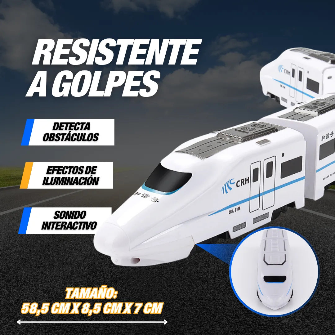Tren Eléctrico Interactivo 4 Vagones UPSELL
