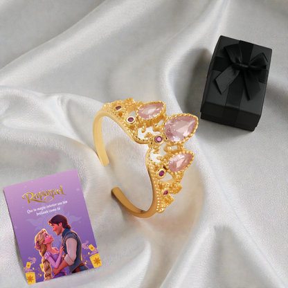 Anillo Princesa Rapunzel +CAJA+TARJETA