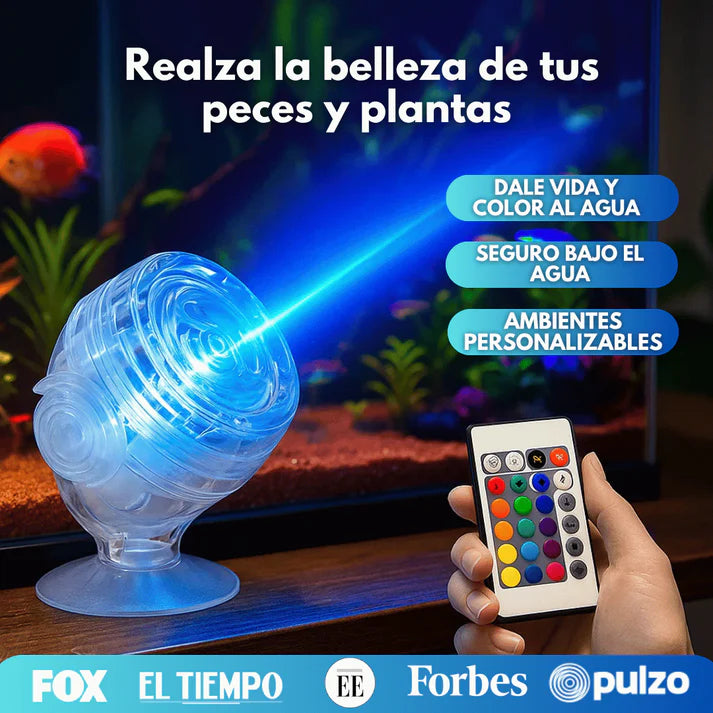 AquaMood™ Foco LED RGB sumergible para acuarios
